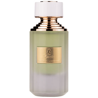 Sticla de parfum Emir Cedrat Essence 75 ml, design elegant si luxos, cu finisaje atent lucrate, potrivit pentru iubitorii de parfumuri orientale rafinate