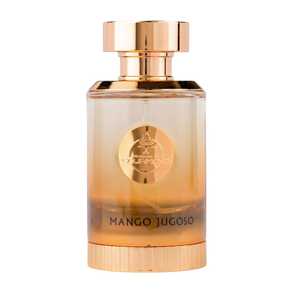 Sticla de parfum Ministry of Gourmand Mango Jugoso 100 ml, design elegant si luxos, cu finisaje atent lucrate, potrivit pentru iubitorii de parfumuri orientale rafinate