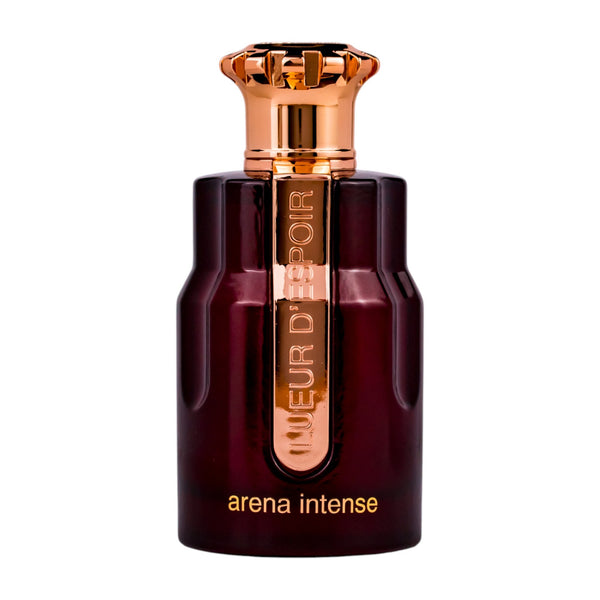 Sticla de parfum Emir Arena Intense Lueur d'Espoir 100 ml, design elegant si luxos, cu finisaje atent lucrate, potrivit pentru iubitorii de parfumuri orientale rafinate