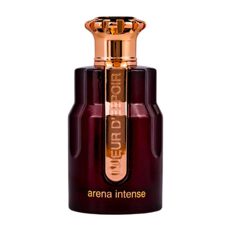 Sticla de parfum Emir Arena Intense Lueur d'Espoir 100 ml, design elegant si luxos, cu finisaje atent lucrate, potrivit pentru iubitorii de parfumuri orientale rafinate
