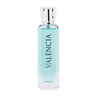 Sticla de parfum Swiss Arabian Valencia CC 100 ml, design elegant si luxos, cu finisaje atent lucrate, potrivit pentru iubitorii de parfumuri orientale rafinate
