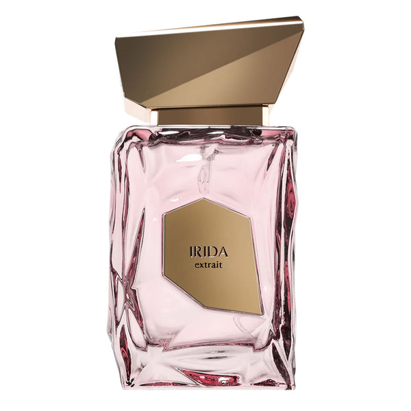 Sticla de parfum French Avenue Irida Extrait de Parfum 100 ml, design elegant si luxos, cu finisaje atent lucrate, potrivit pentru iubitorii de parfumuri orientale rafinate