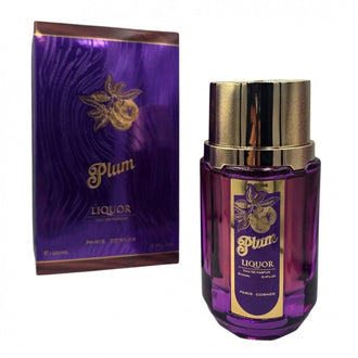 Sticla de parfum Paris Corner Plum Liquor 100 ml, design elegant si luxos, cu finisaje atent lucrate, potrivit pentru iubitorii de parfumuri orientale rafinate