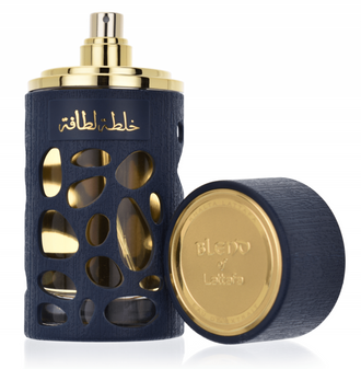 Sticla parfum Lattafa Khalta Blends 100 ml, design traditional oriental.