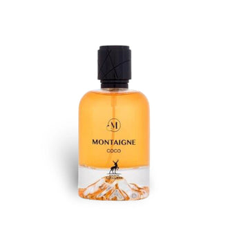 Parfum Alhambra Montaigne Coco 100 ml, flacon elegant ce evoca vacantele exotice.