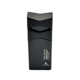 Sticla parfum Le Gazelle Palatial Double Black 100 ml, flacon negru intens.