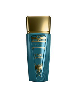 Sticla de parfum Paris Corner Cosmic Giardino 100 ml, design elegant si luxos, cu finisaje atent lucrate, potrivit pentru iubitorii de parfumuri orientale rafinate