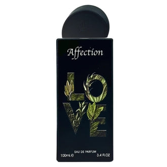 Parfum Lattafa Pride Affection 100 ml, flacon elegant cu detalii argintii.