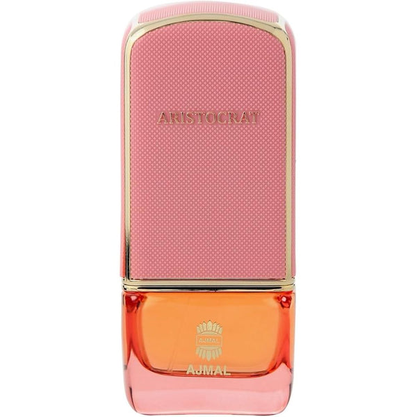 Sticla parfum Lattafa Aristocrat Rose 75 ml, design nobil si sofisticat.