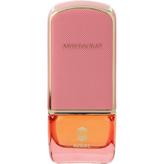 Sticla parfum Lattafa Aristocrat Rose 75 ml, design nobil si sofisticat.