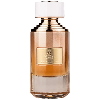 Sticla de parfum Emir Super Crush 75 ml, design elegant si luxos, cu finisaje atent lucrate, potrivit pentru iubitorii de parfumuri orientale rafinate