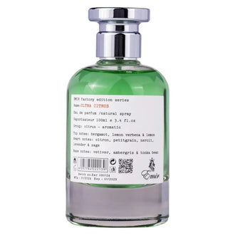 Sticla de parfum Emir Ultra Citrus 100 ml, design elegant si luxos, cu finisaje atent lucrate, potrivit pentru iubitorii de parfumuri orientale rafinate