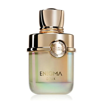 Sticla de parfum French Avenue Enigma Deux 100 ml, design elegant si luxos, cu finisaje atent lucrate, potrivit pentru iubitorii de parfumuri orientale rafinate