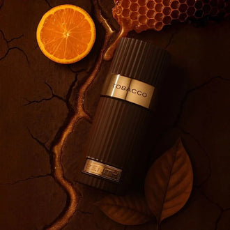 Sticla de parfum French Avenue Zenith Tobacco 100 ml, design elegant si luxos, cu finisaje atent lucrate, potrivit pentru iubitorii de parfumuri orientale rafinate