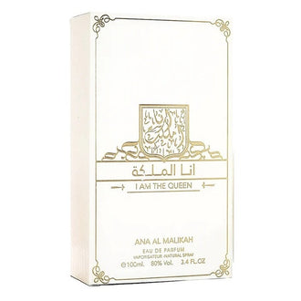 Parfum Ana Al Malikah I Am Queen 100 ml, flacon auriu luxos.