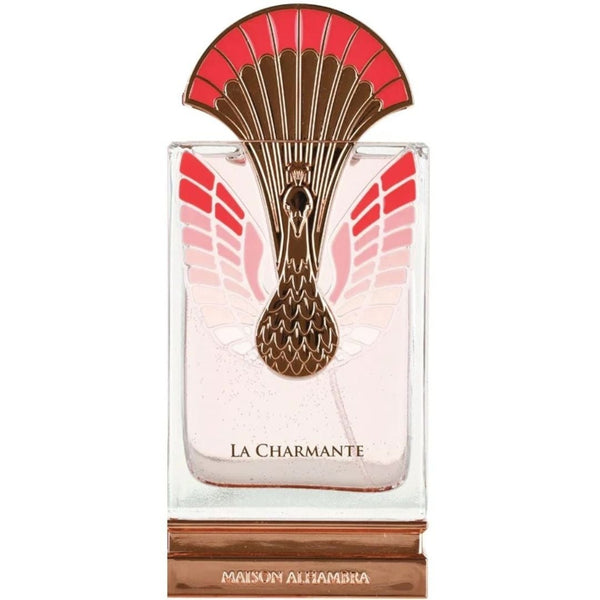 Parfum Alhambra La Charmante Eclatant 100 ml, sticla stralucitoare.