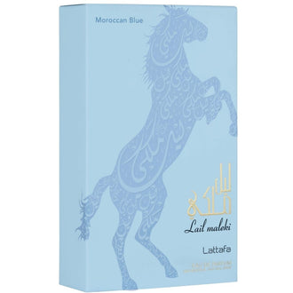 Apa de parfum, Lattafa, Lail Maleki Moroccan Blue, 100 ml