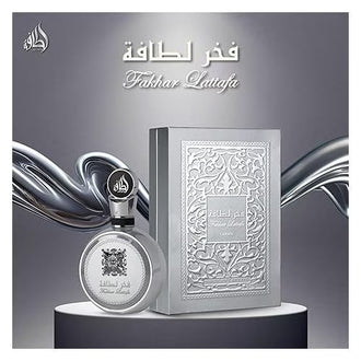 Apa de parfum, Lattafa, Fakhar Platin, 100 ml