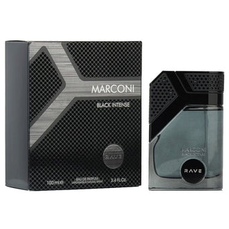 Apa de parfum, Rave, Marconi Black Intense, 100 ml