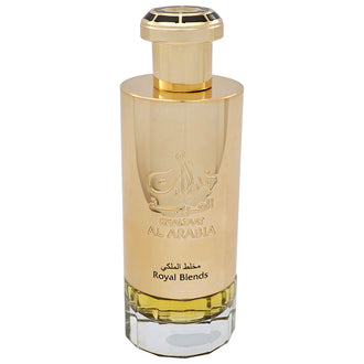 Parfum Lattafa Khaltaat al Arabia Gold 100 ml, flacon auriu cu design luxos.