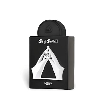 Sticla parfum Lattafa Pride Art of Arabia II 100 ml, design artistic colectia Pride.