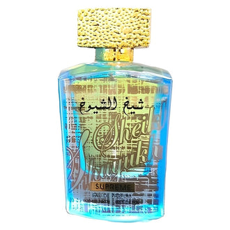 Parfum Lattafa Sheikh Shuyukh Supreme 100 ml, flacon cu design impunator.