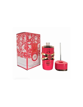 Sticla mica de ulei de parfum Yara Candy 20 ml, aplicator roll-on sau bagheta.
