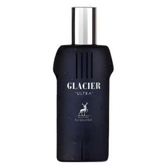 Parfum Alhambra Glacier Ultra 100 ml, flacon modern ce evoca intensitatea si forta.