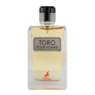 Parfum Alhambra Toro Pour Homme 100 ml, flacon robust cu design clasic.