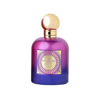 Sticla de parfum Emir Juicy Melange 100 ml, design elegant si luxos, cu finisaje atent lucrate, potrivit pentru iubitorii de parfumuri orientale rafinate
