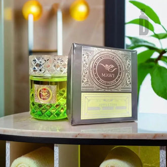 Sticla de parfum Paris Corner Mawj Appletini 100 ml, design elegant si luxos, cu finisaje atent lucrate, potrivit pentru iubitorii de parfumuri orientale rafinate