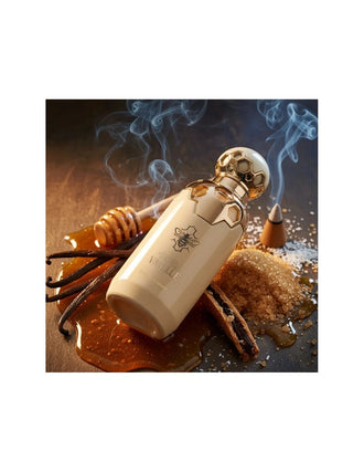 Sticla de parfum Paris Corner Miel Vanille 100 ml, design elegant si luxos, cu finisaje atent lucrate, potrivit pentru iubitorii de parfumuri orientale rafinate