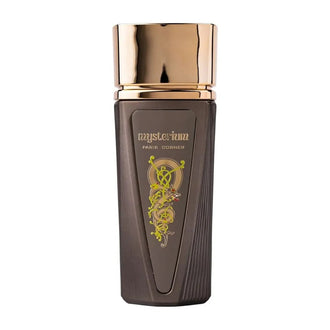 Sticla de parfum Paris Corner Mysterium 100 ml, design elegant si luxos, cu finisaje atent lucrate, potrivit pentru iubitorii de parfumuri orientale rafinate