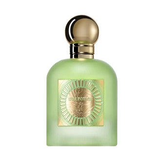 Sticla de parfum Emir Pear Potion 100 ml, design elegant si luxos, cu finisaje atent lucrate, potrivit pentru iubitorii de parfumuri orientale rafinate