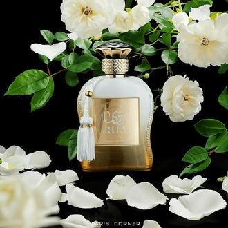 Sticla de parfum Paris Corner Rua Extrait de Parfum 100 ml, design elegant si luxos, cu finisaje atent lucrate, potrivit pentru iubitorii de parfumuri orientale rafinate