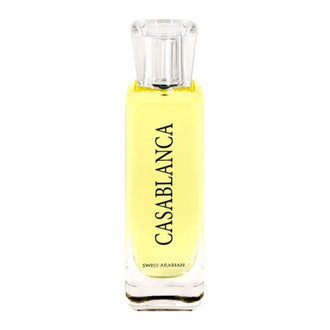 Sticla de parfum Swiss Arabian Casablanca CC 100 ml, design elegant si luxos, cu finisaje atent lucrate, potrivit pentru iubitorii de parfumuri orientale rafinate