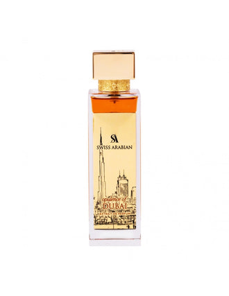 Sticla de parfum Swiss Arabian Opulence of Dubai Extrait de Parfum CC 100 ml, design elegant si luxos, cu finisaje atent lucrate, potrivit pentru iubitorii de parfumuri orientale rafinate
