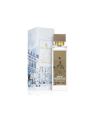 Sticla de parfum Swiss Arabian Spirit of Valencia Extrait de Parfum CC 100 ml, design elegant si luxos, cu finisaje atent lucrate, potrivit pentru iubitorii de parfumuri orientale rafinate
