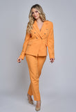 Orange women's suit Rachel
