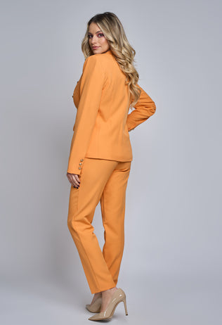Orange women's suit Rachel